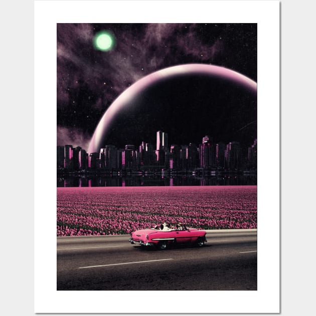 What's Our Next Stop?  - Space Aesthetic, Retro Futurism, Sci Fi Wall Art by jessgaspar